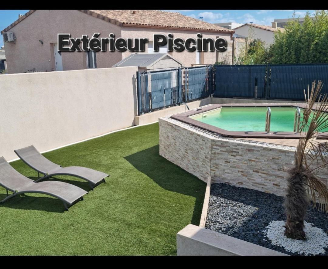 Maison 8 Couchages Clim, Plage A Pied, Petite Piscine Port-la-Nouvelle Exteriör bild